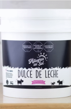 Dulce de leche repostero Milagros del Sol 10kg (balde)
